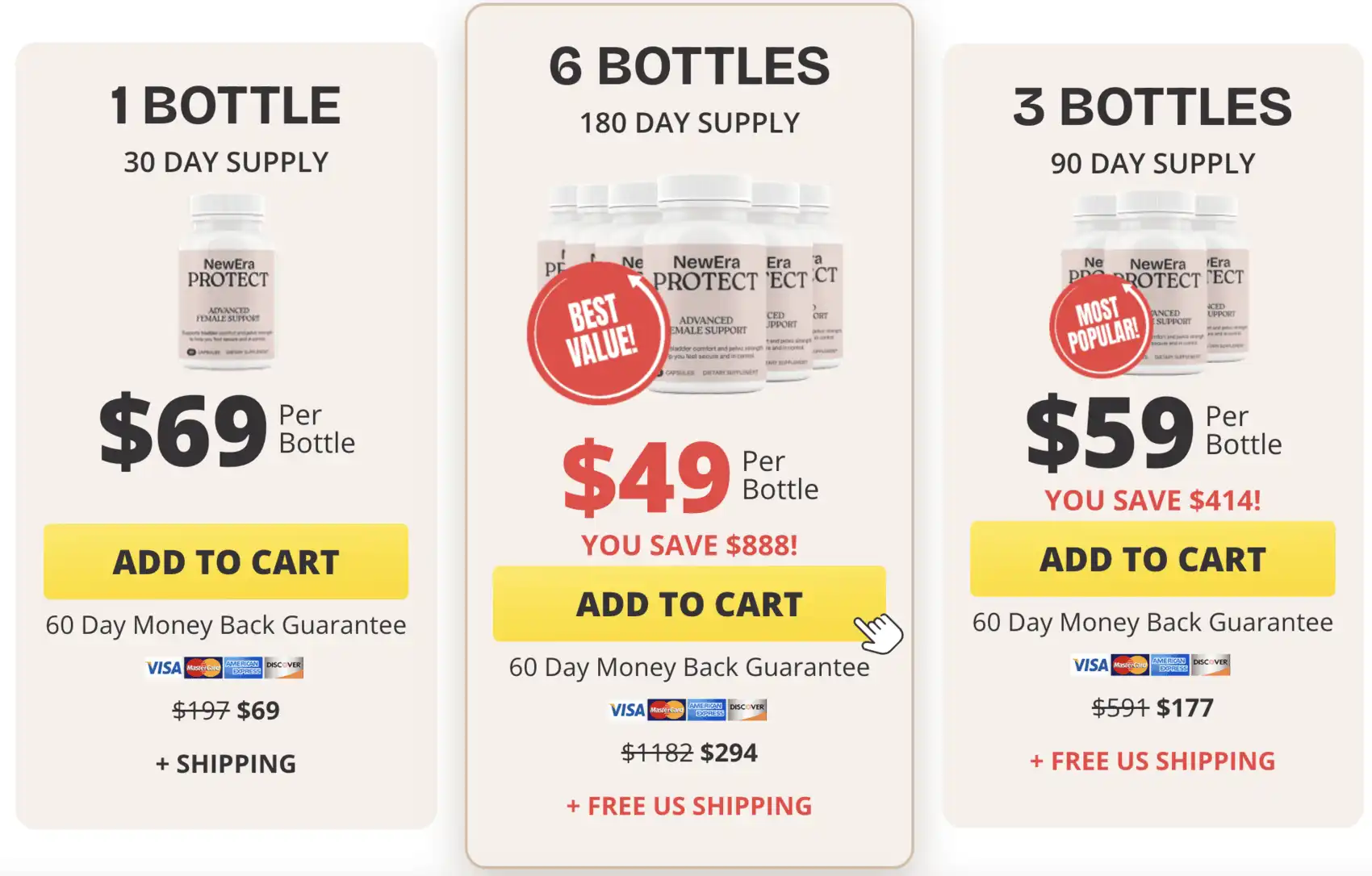 newera protect pricing list